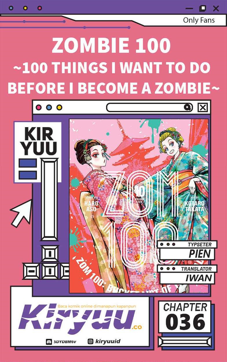 Zombie 100 ~Zombie ni Naru Made ni Shitai 100 no Koto~